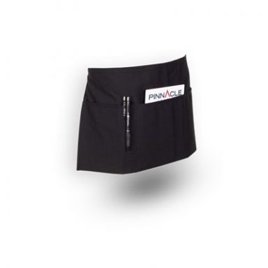 Server/Change Apron Black - Triple Pocket - Package of 12 aprons